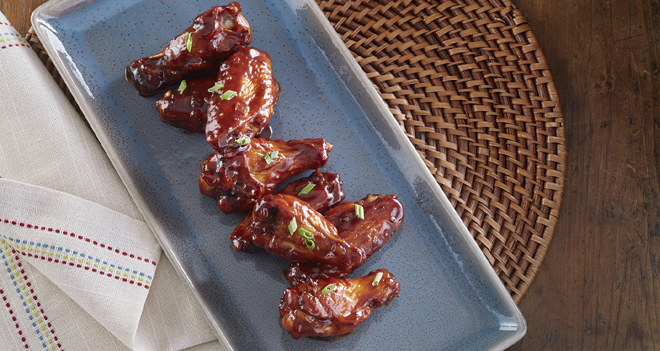 Spicy Toffee BBQ Wings